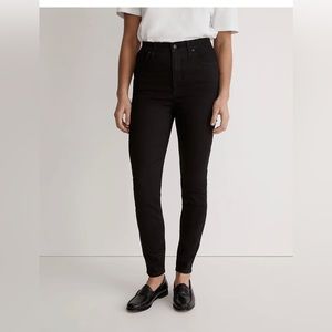Madewell 10” rise roadtripper skinny jean, black size 31